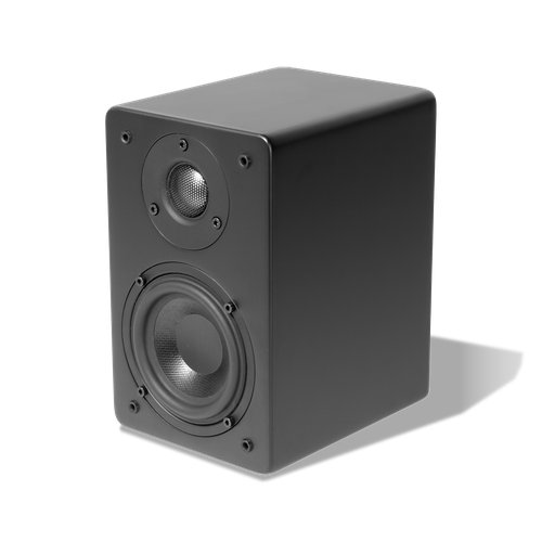 TruAudio CT Bookshelf Theater &amp; Audio Speaker, Black
