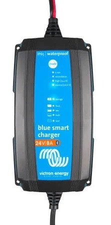 Victron Blue Smart IP65 Charger 24/8(1) 230V CEE 7/17 | VIC-BPC2408-IP65