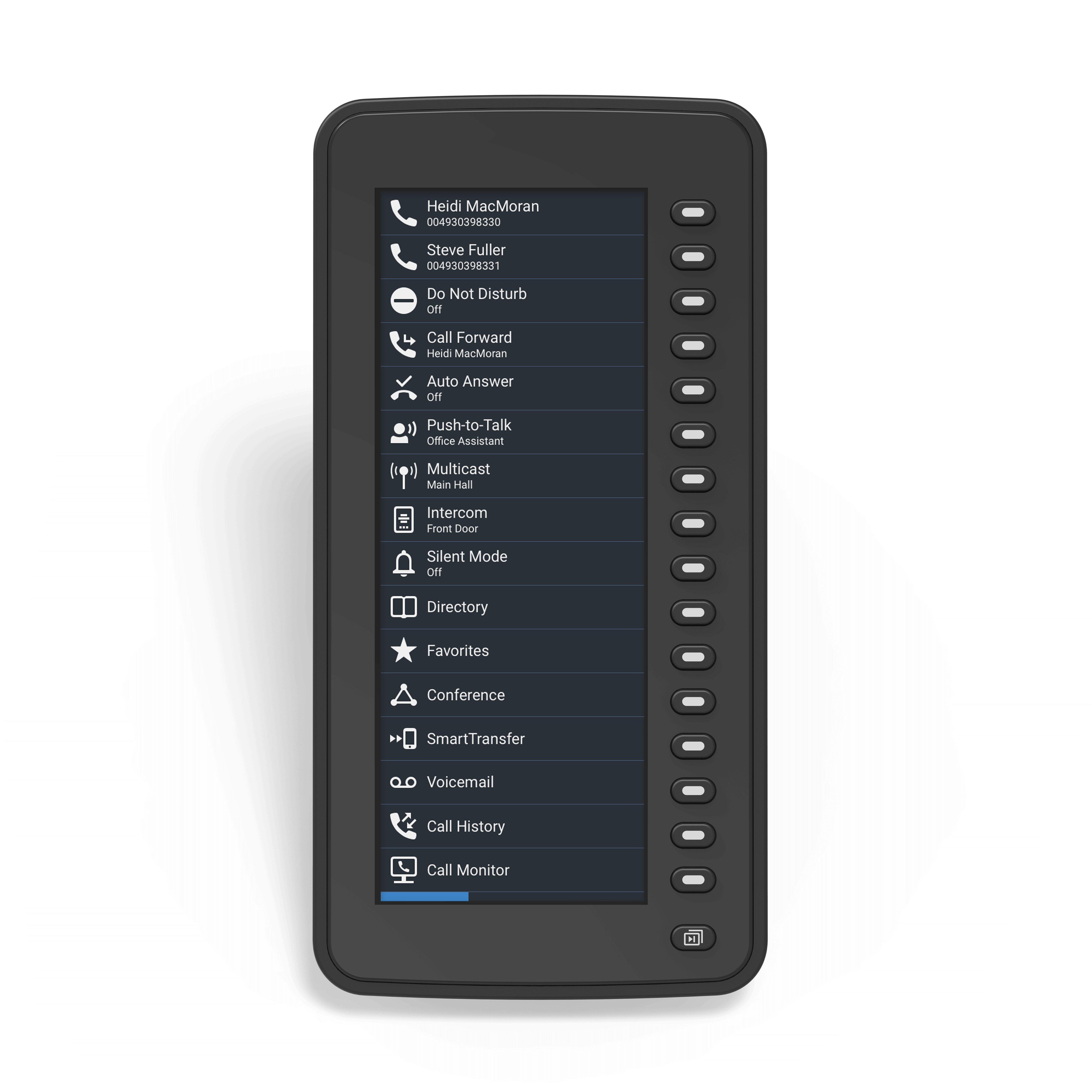 Snom D7C Expansion Module with Colour display - USB - Supports D7x Series with USB