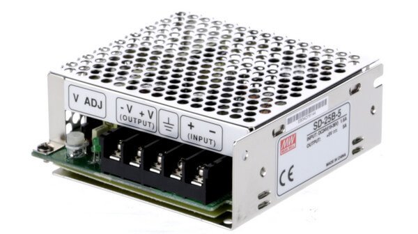 Mean Well - 25W Singe Output DC - DC Converter - 24VDC