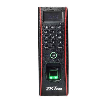 ZKTeco - F17 Biometric Outdoor Fingerprint, Code &amp; RFID Outdoor Stand Alone Reader