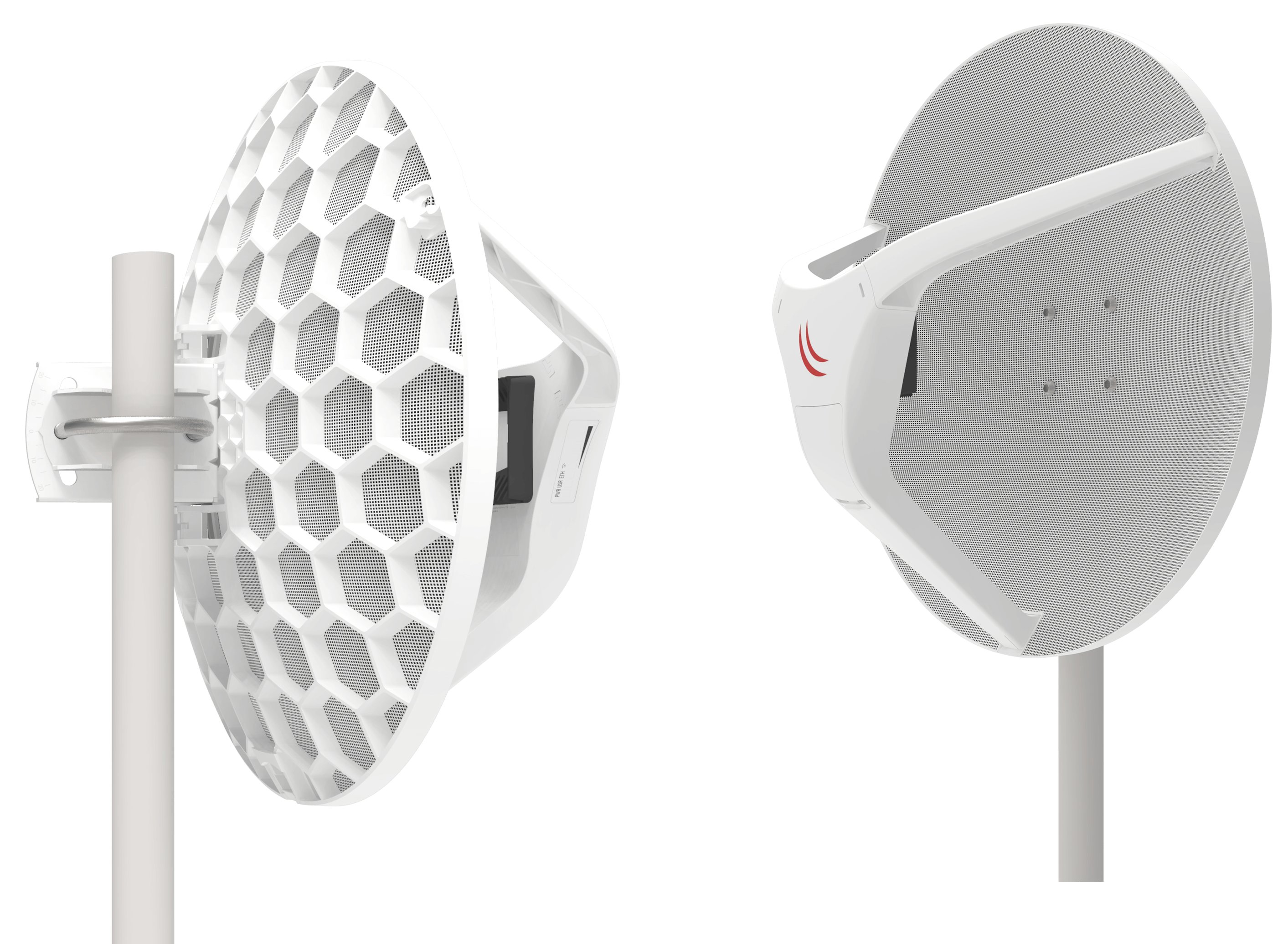 MikroTik LHG 60 ad - Wireless Wire Dish Kit - up to 1.5km - 2 Pack