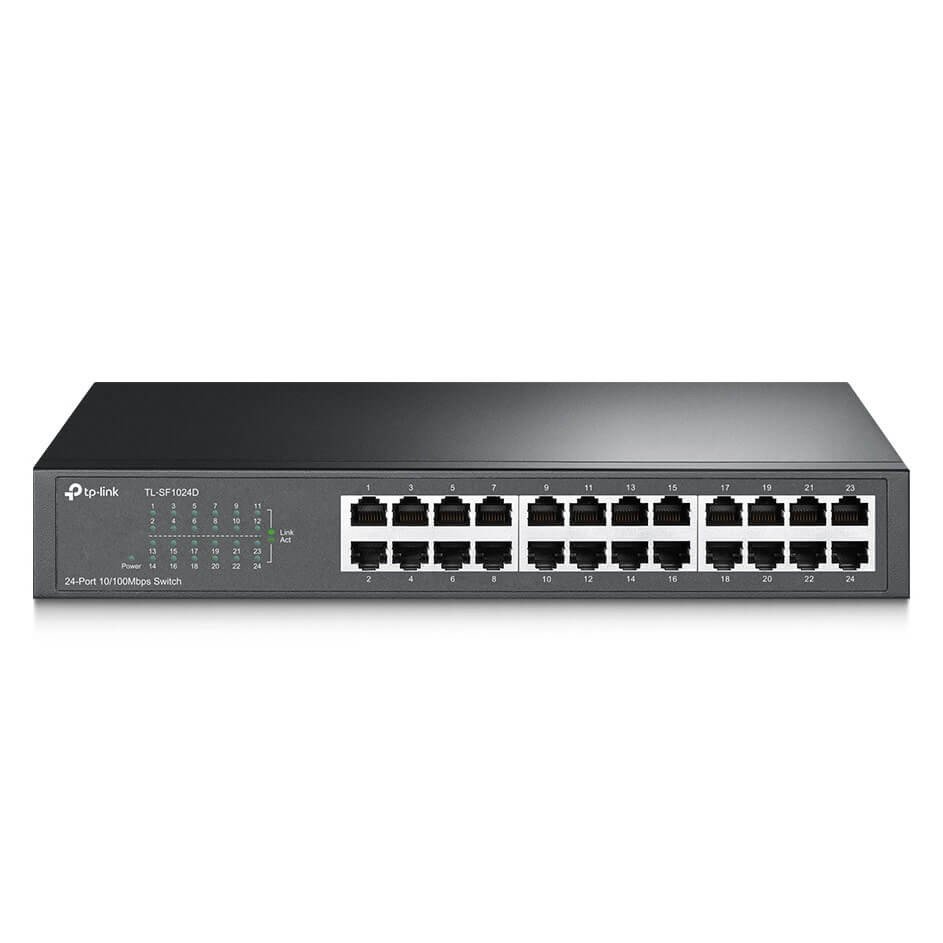 TP-Link 24-port 10/100Mbps Desktop/Rackmount Switch | TL-SF1024D